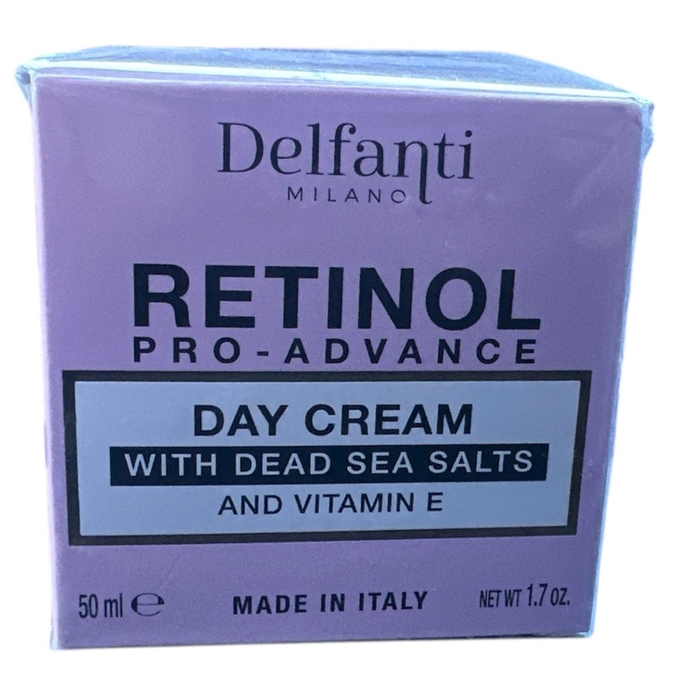 Delfanti Milano Retinol Pro-Advance Day Cream with Dead Sea Salts 50ml